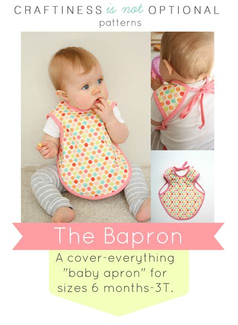 Free Printable Bapron Pattern