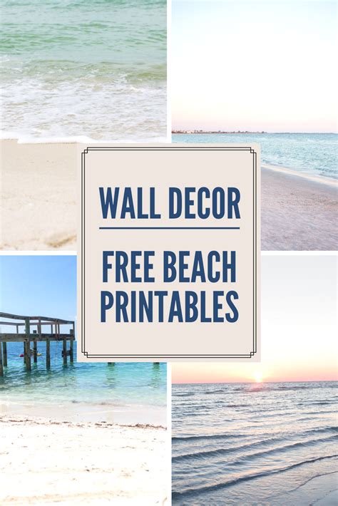 Free Printable Beach Art