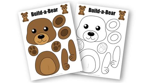 Free Printable Bear Craft
