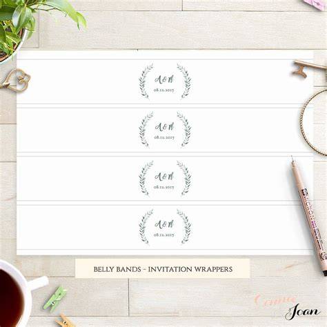 Free Printable Belly Bands