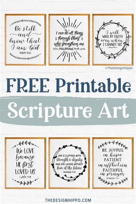 Free Printable Bible Scripture Graphics