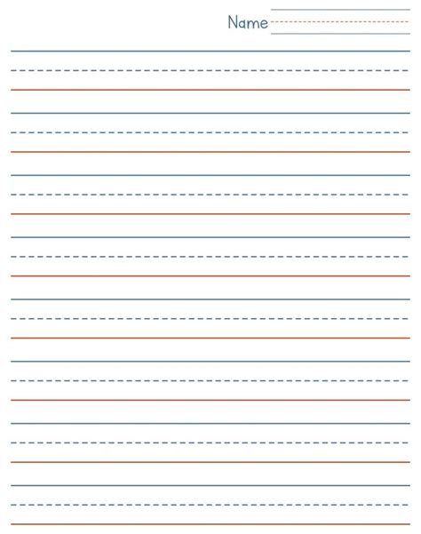Free Printable Blank Cursive Writing Paper