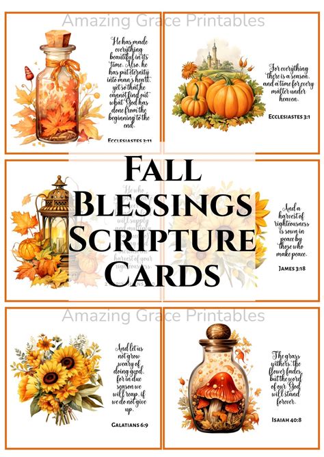 Free Printable Blessing Cards With Scriptures