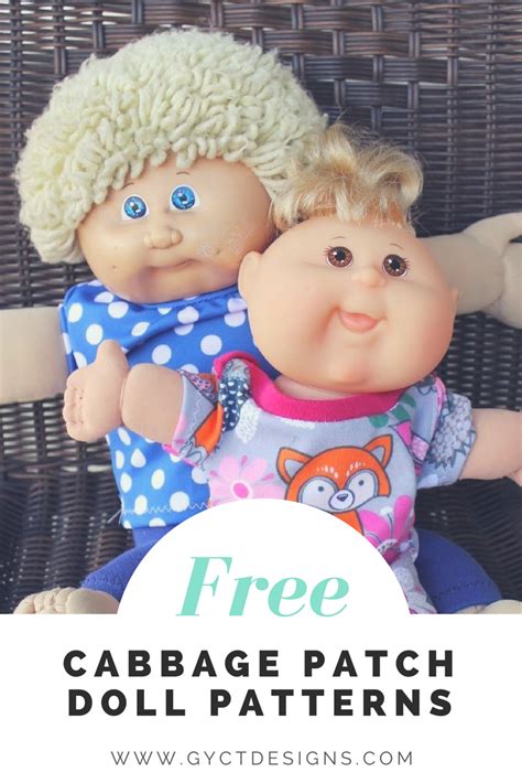 Free Printable Cabbage Patch Clothes Patterns