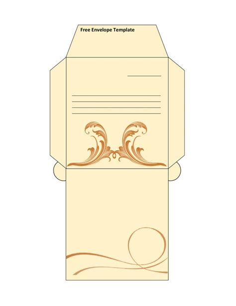 Free Printable Calligraphy Envelope Templates