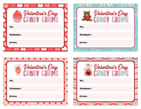 Free Printable Candy Grams