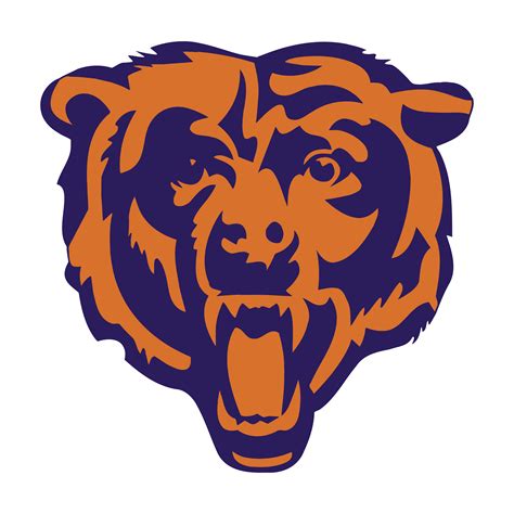 free printable chicago bears logo