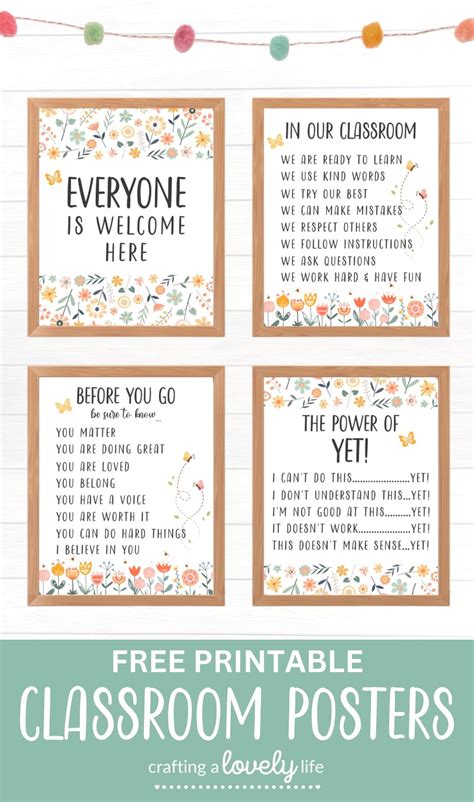 Free Printable Classroom