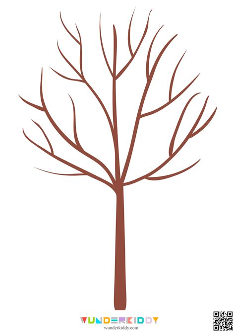 Free Printable Color Tree Template