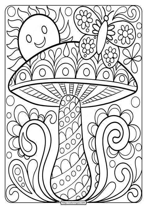 free printable coloring pages for adults cool