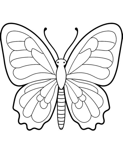Free Printable Coloring Worksheets For Grade 1 Beautiful Butterfly