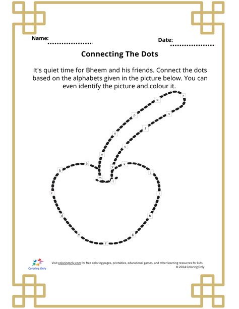 Free Printable Connecting Dots