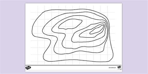 Free Printable Contour Map