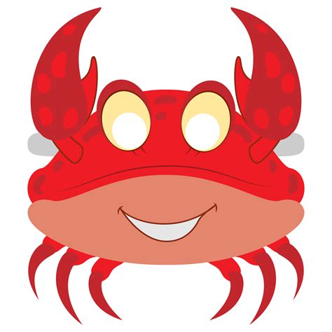 Free Printable Crab Mask