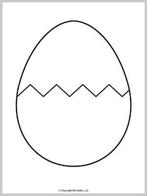 Free Printable Cracked Egg