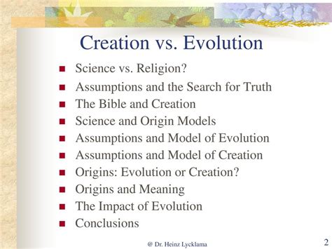 Free Printable Creation Vs. Evolution