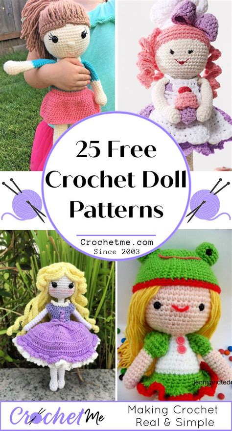 Free Printable Crochet Doll Patterns