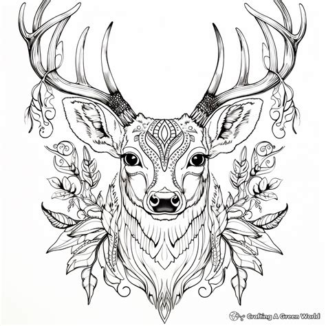 Free Printable Deer Heads