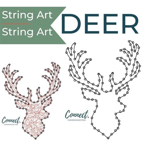 Free Printable Deer String Art Patterns