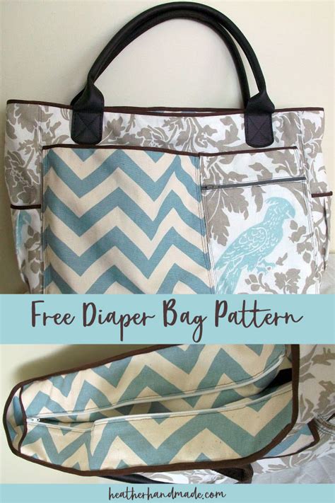 Free Printable Diaper Bag Pattern