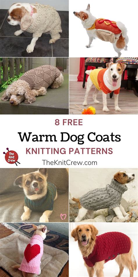 Free Printable Dog Coat Knitting Patterns