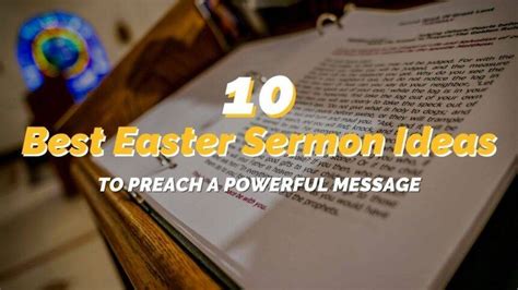 Free Printable Easter Sermons
