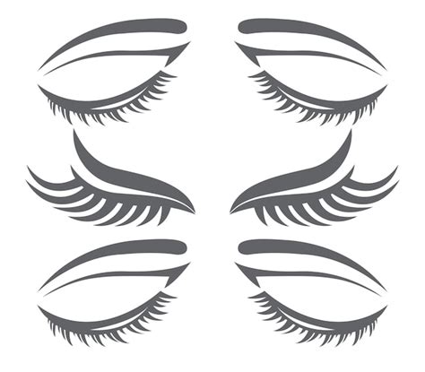 Free Printable Eyelashes