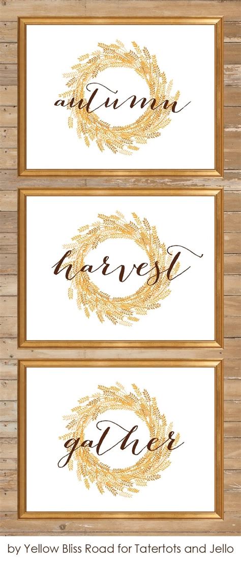 Free Printable Fall Signs