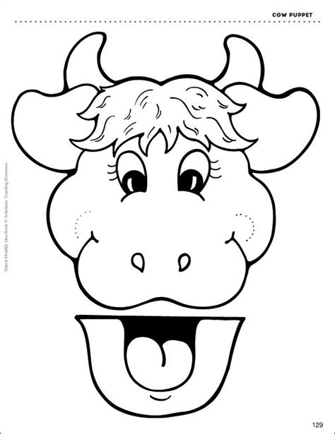 Free Printable Farm Animal Paper Bag Puppets