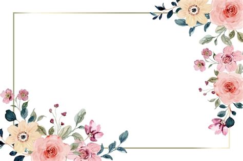 Free Printable Floral Frames