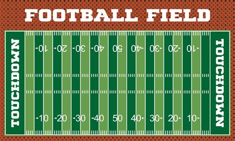 free printable football field diagram