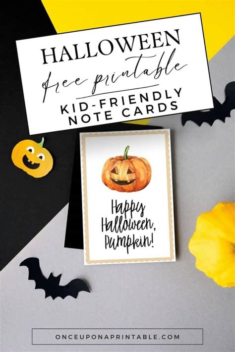 Free Printable Halloween Note