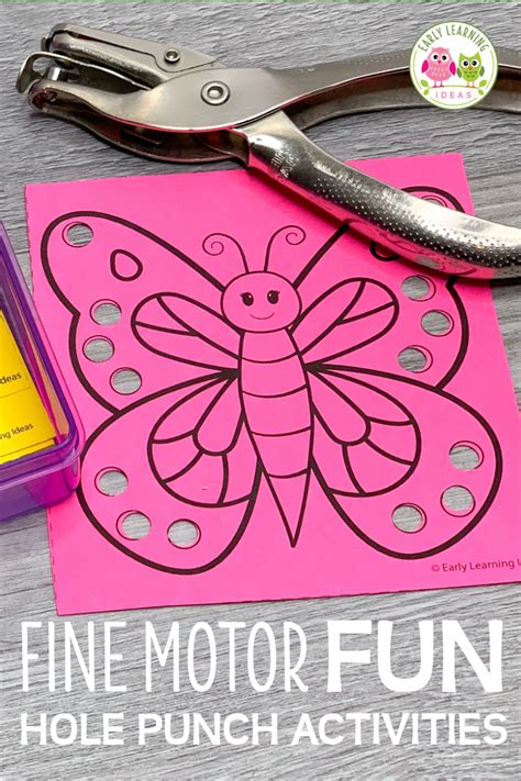 Pin on hole punch ideas