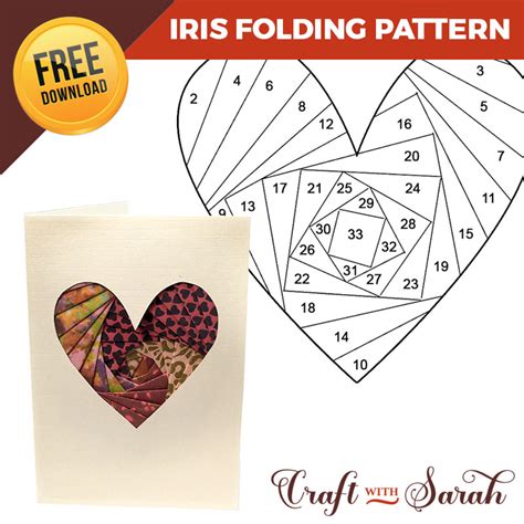 Free Printable Iris Folding Paper