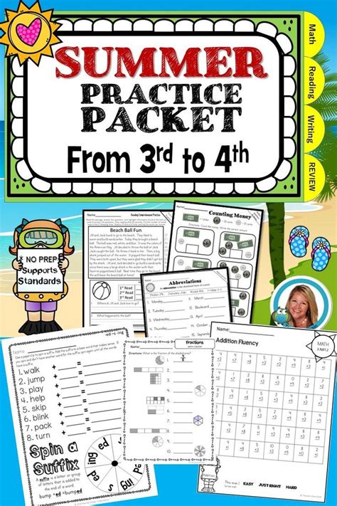 Free Printable Lesson Packets For 4Th Grader