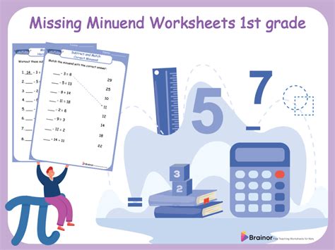 Free Printable Math Worksheets Missing Minuend