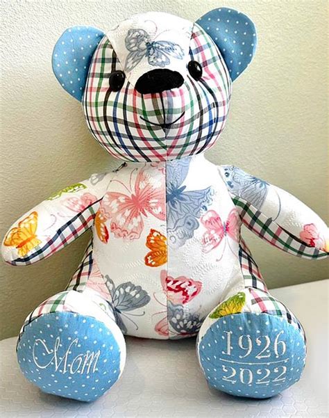 Free Printable Memory Bear Pattern