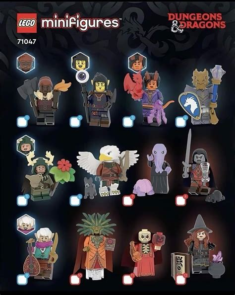 Free Printable Minifigures D&D