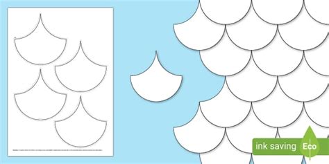 Free Printable Moroccanfish Scale Pattern