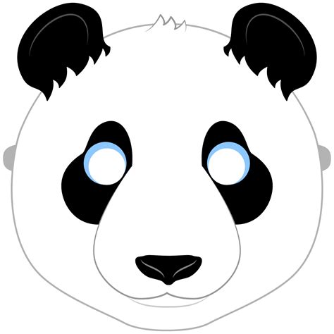 Free Printable Panda Mask