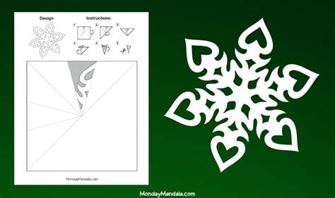 Free Printable Paper Snowflake Patterns