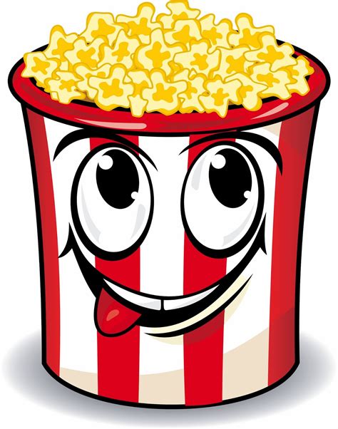 free printable popcorn clipart
