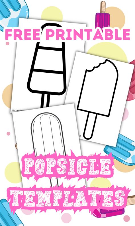 Free Printable Popsicle Invitation