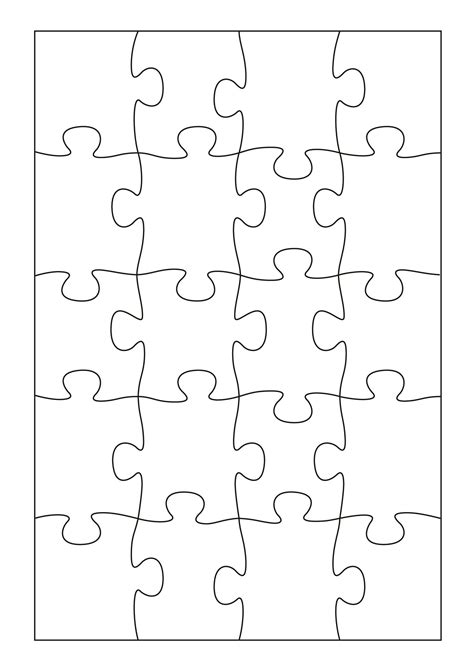 Free Printable Puzzle Pieces