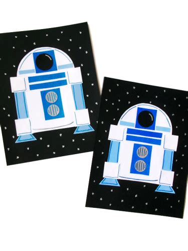 Free Printable R2D2 Shape