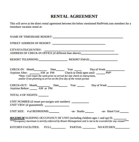 Free Printable Rental Forms: A Convenient Solution For Landlords And Tenants