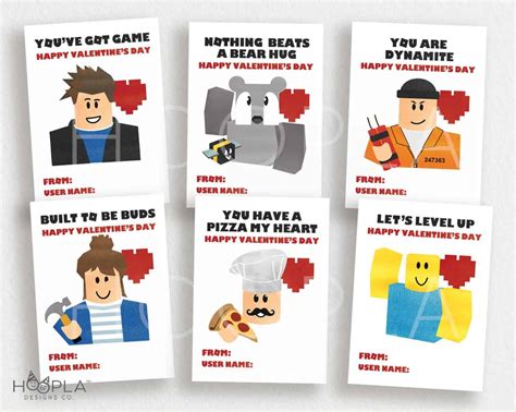 Free Printable Roblox Valentines: Tips And Tricks For A Fun Valentine's Day In 2023