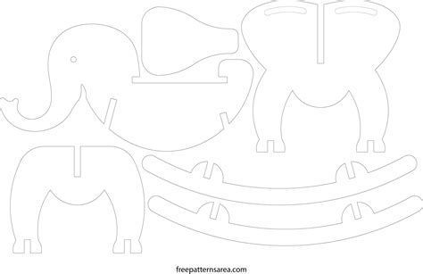 Free Printable Rocking Elephant Plans