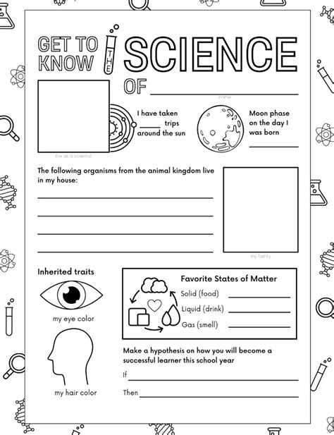 Free Printable Science Lessons