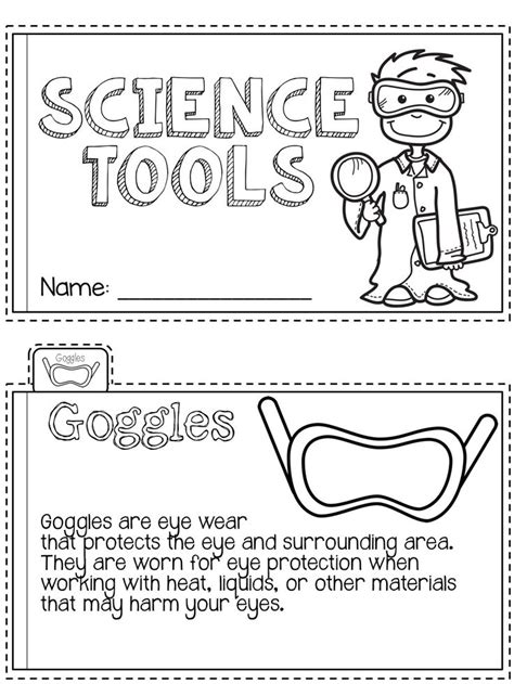 Free Printable Science Tools Worksheets